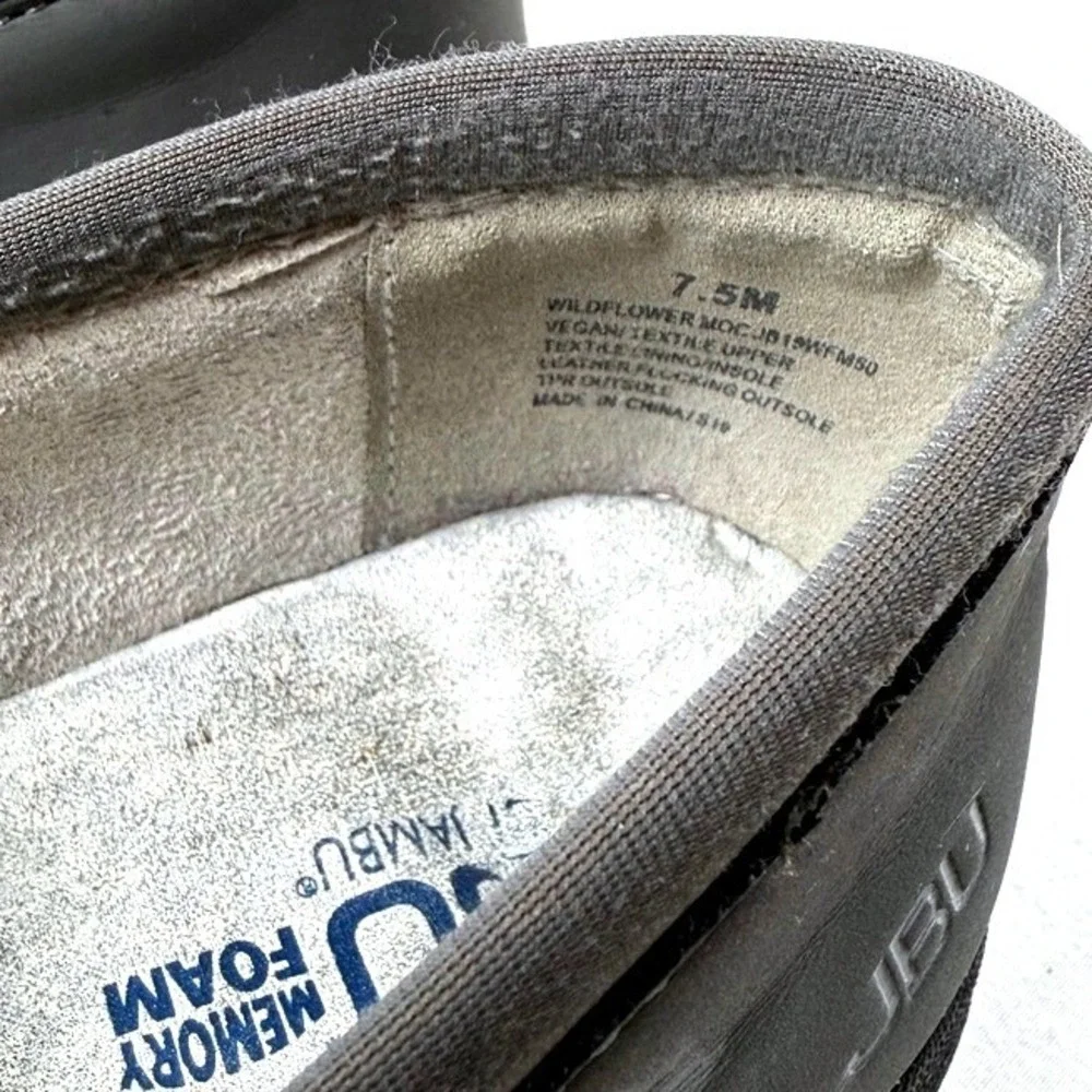 Women's JBU‎ Wildflower MEMORY FOAM BY Jambu Slip On Gray 7.5 M